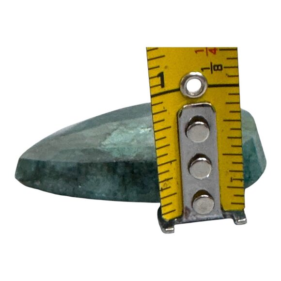 Natural Emerald Gemstone 50grams Pear Shape Cut Stone Size 48x43.5mm 250 Carats - Picture 10 of 10